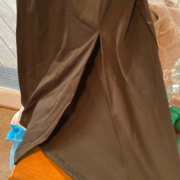 NWT, Black dress with white and gray dots. - Picture 3 of 4